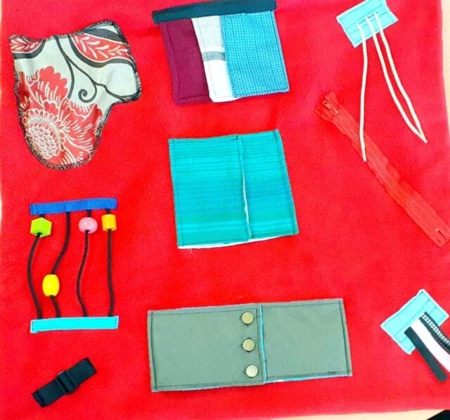 Fiddle Mat – Activity Mat Red STFM22