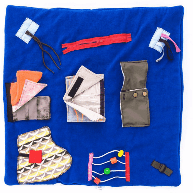 Fiddle Mat -  Activity Mat Blue