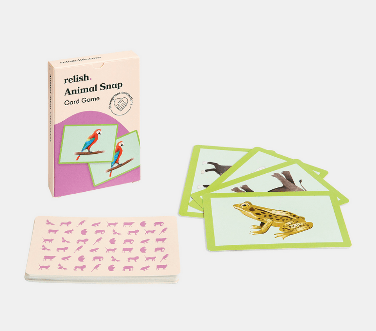 Animal Snap Card Game