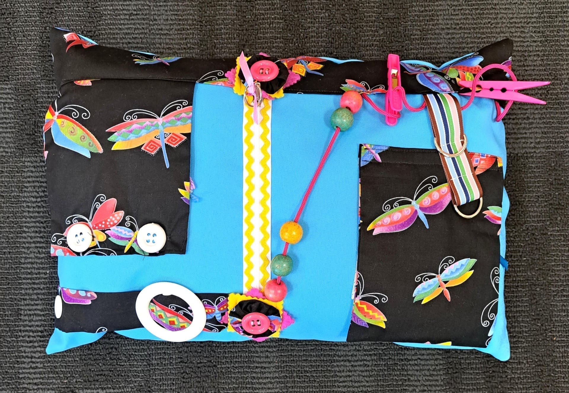 Fiddle Cushion - Rectangular #7