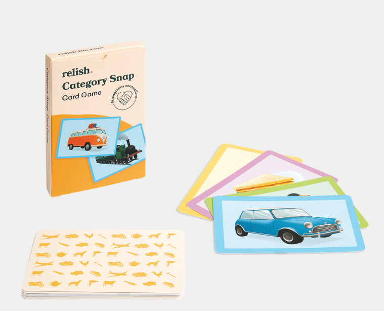 Category Snap Card Game