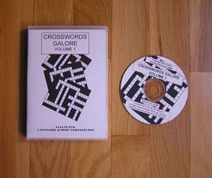 Crosswords Galore Volume 1 on CD