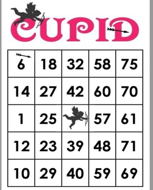 Cupid Bingo