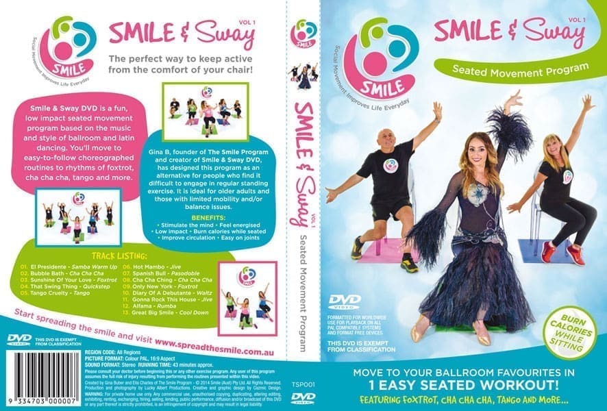 Exercise DVD - Smile and Sway Seated Movement Program - Image 2
