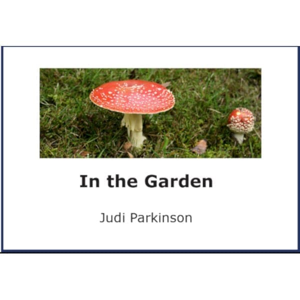 Ready to Print Picture Book on CD - In the Garden