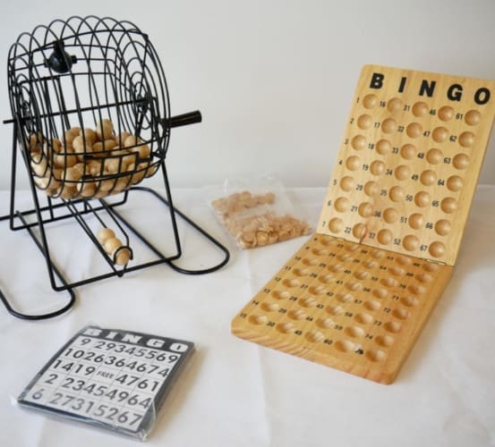 Bingo Cage Game Set (75 balls)