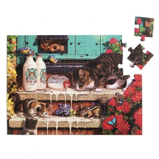 Relish 35p Large Piece Jigsaw Puzzle - Cat's Whiskers - Image 3