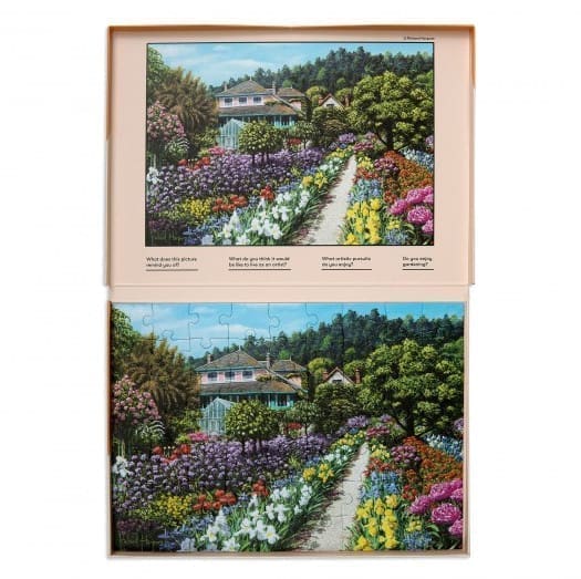 Relish 63p Large Piece Jigsaw Puzzle - Monet's Garden - Image 2