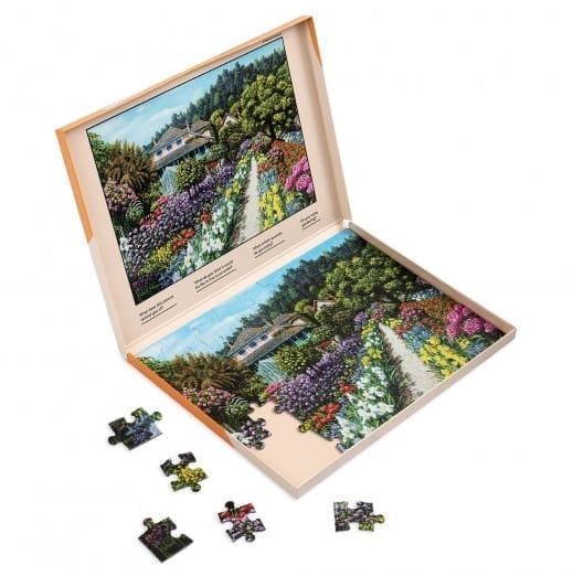 Relish 63p Large Piece Jigsaw Puzzle - Monet's Garden - Image 4