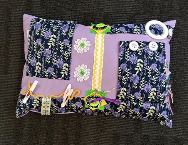 Fiddle Cushion - Rectangular #16