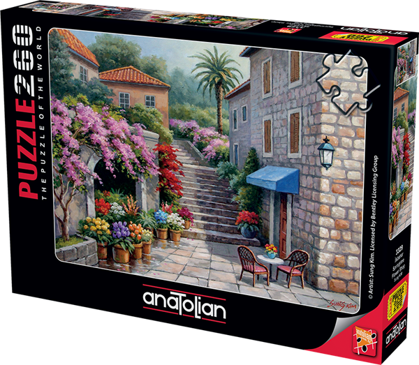 260p Large Piece Jigsaw - Springtime Flower Shop