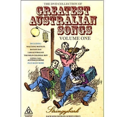 Greatest Australian Songs Sing Along DVD - Vol 1