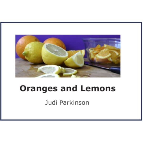 Ready to Print Picture Book on CD - Oranges and Lemons