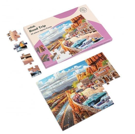 Relish 35p Large Piece Jigsaw Puzzle - Road Trip - Image 5