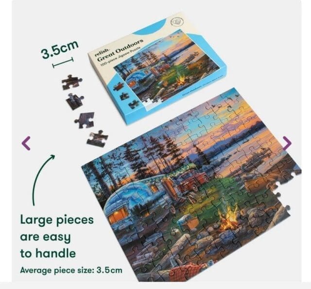Relish 100p Large Piece Jigsaw Puzzle -Great Outdoors