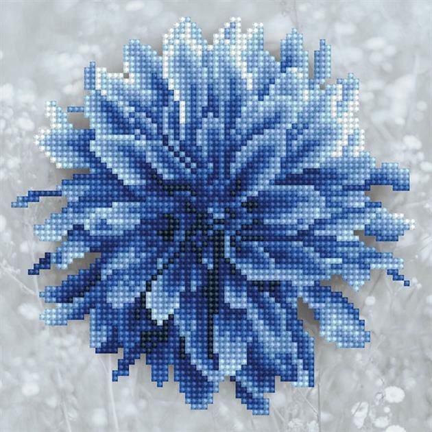 Art Kit Diamond Dotz- Blue Dahlia