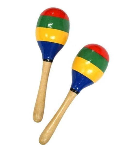 Musical Instrument - Maracas Wooden 2pc