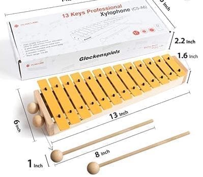 Musical Instrument - Xylophone with Wooden Mallets