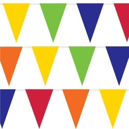 Rainbow flag bunting