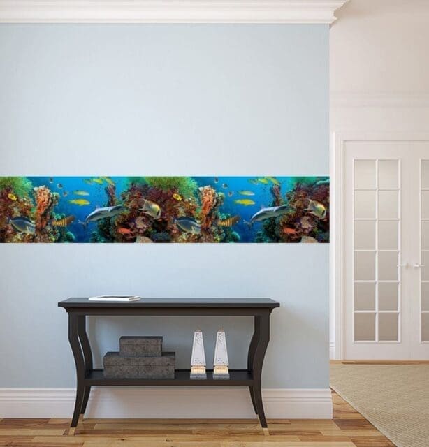 Through the Window Wall Mural – Sea Life
