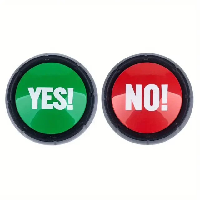 Yes and No Buzzer Set