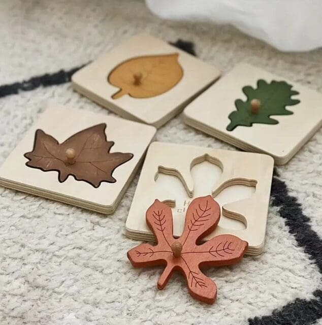 Matching Leaf puzzles