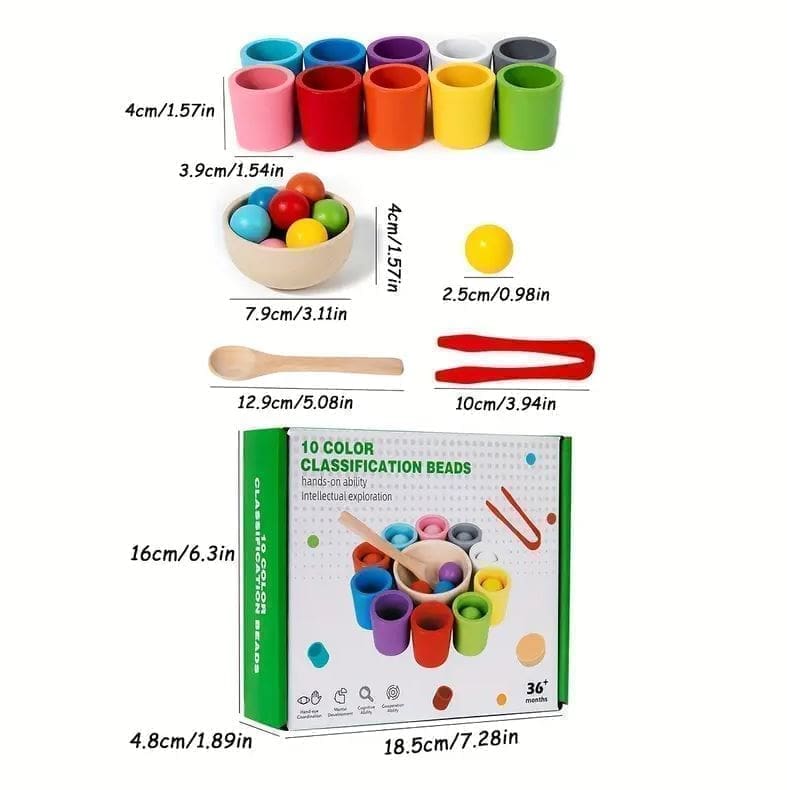 Memory Match Colour Sorting Set - Image 2