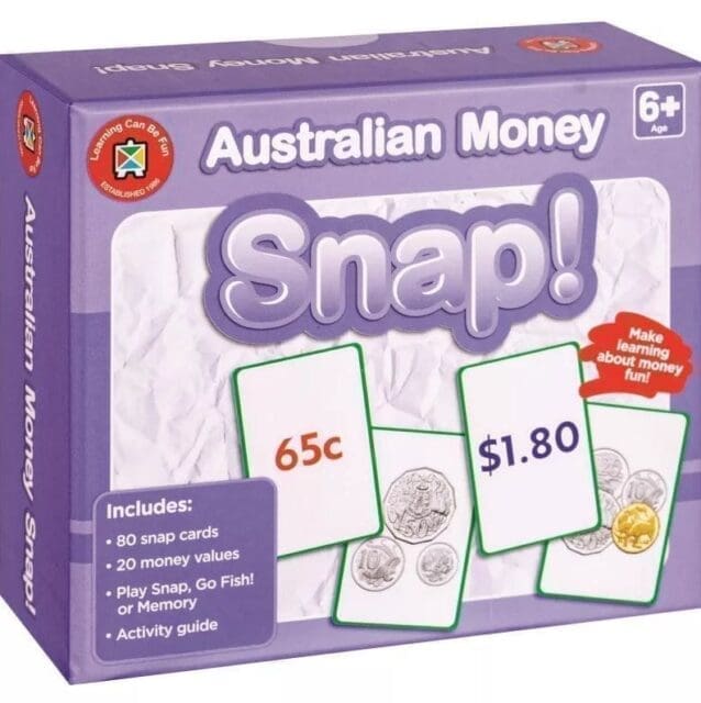 Australian Money Snap Game