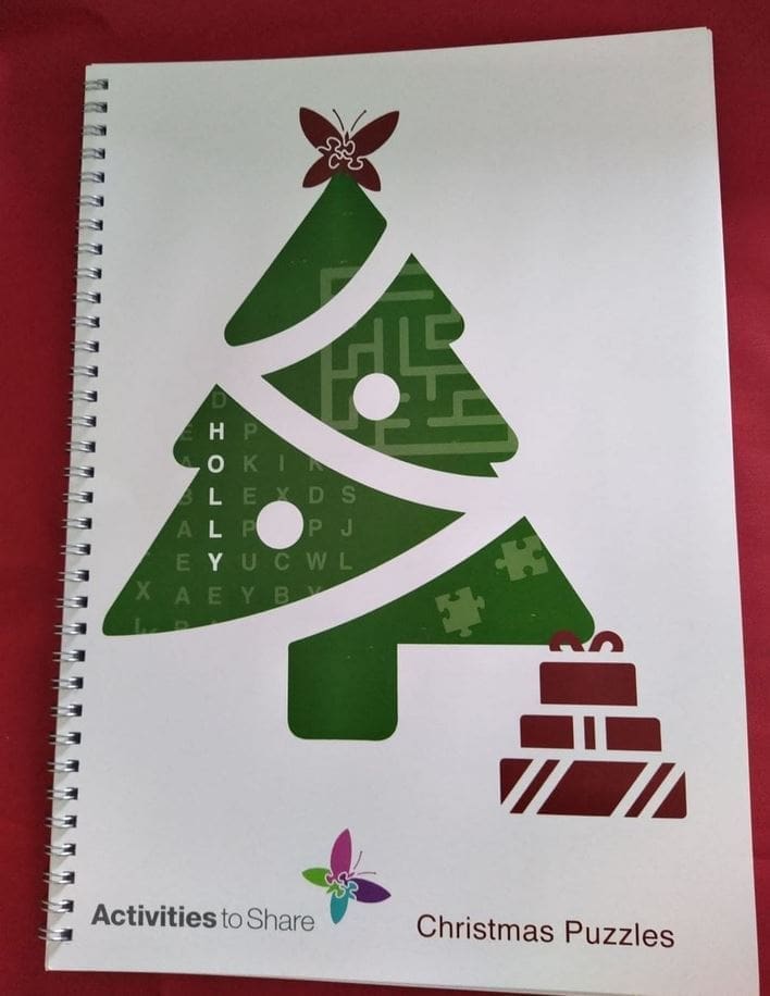 Book - Large Print Christmas Puzzles